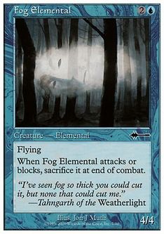 【ENG】《濃霧の精霊/Fog Elemental》[_BD]