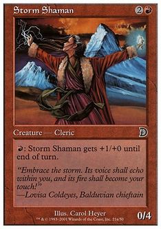 【ENG】《嵐のシャーマン/Storm Shaman》Female[DKM]