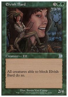 【ENG】《エルフの吟遊詩人/Elvish Bard》[DKM]