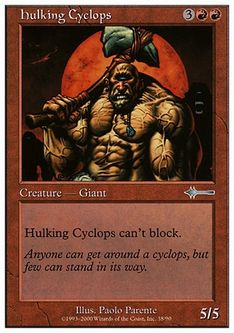 【ENG】《巨体のサイクロプス/Hulking Cyclops》[_BD]