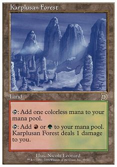 【ENG】《カープルーザンの森/Karplusan Forest》[DKM]