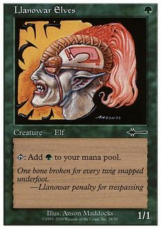 【ENG】《ラノワールのエルフ/Llanowar Elves》[_BD]