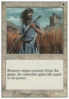 【ENG】《剣を鍬に/Swords to Plowshares》[_BR]