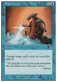 【ENG】《マナ漏出/Mana Leak》[_BR]