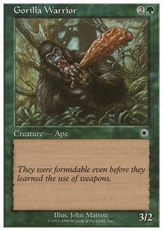 【ENG】《ゴリラの戦士/Gorilla Warrior》[_BR]
