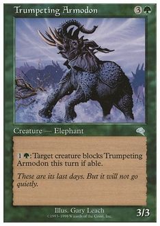 【ENG】《いななくアーモドン/Trumpeting Armodon》[_BR]