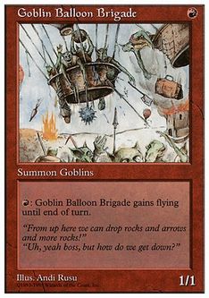 【ENG】《ゴブリン気球部隊/Goblin Balloon Brigade》[ATH]