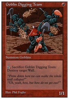 【ENG】《ゴブリン穴掘り部隊/Goblin Digging Team》[ATH]
