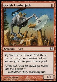 【ENG】《オークの木こり/Orcish Lumberjack》[ME2]