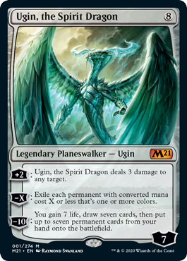 【ENG】《精霊龍、ウギン/Ugin, the Spirit Dragon》[M21]