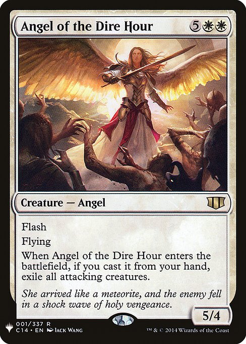 【ENG】《凶時の天使/Angel of the Dire Hour》[PWシンボル付き再版]