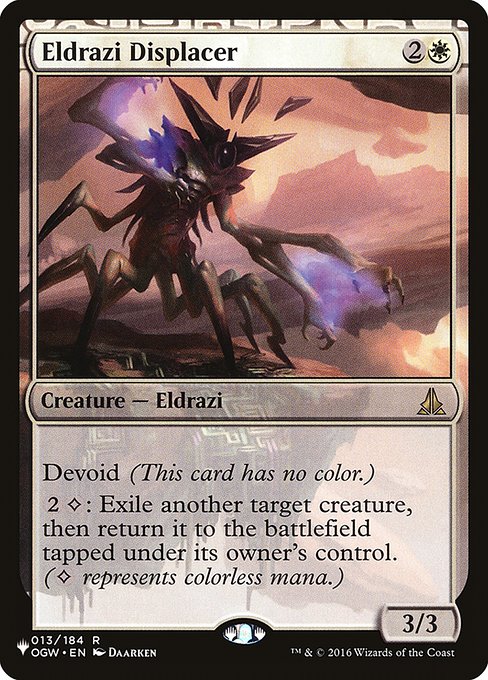 【ENG】《変位エルドラージ/Eldrazi Displacer》[PWシンボル付き再版]