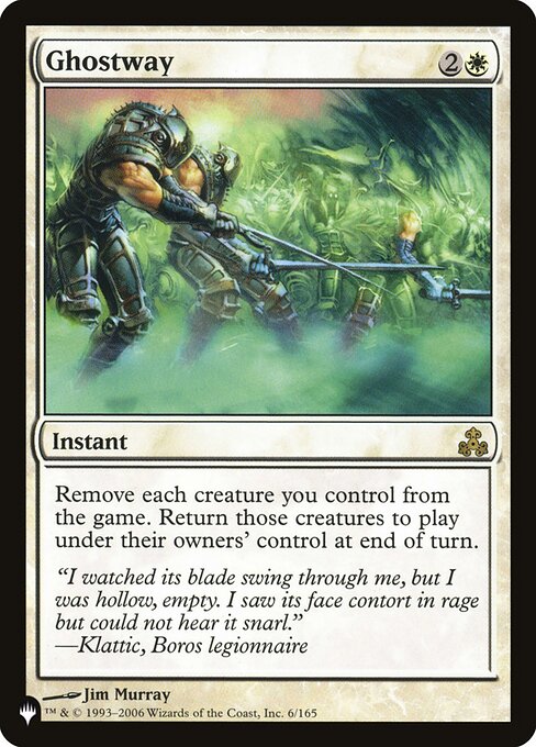 【ENG】《霊の通り路/Ghostway》[PWシンボル付き再版]