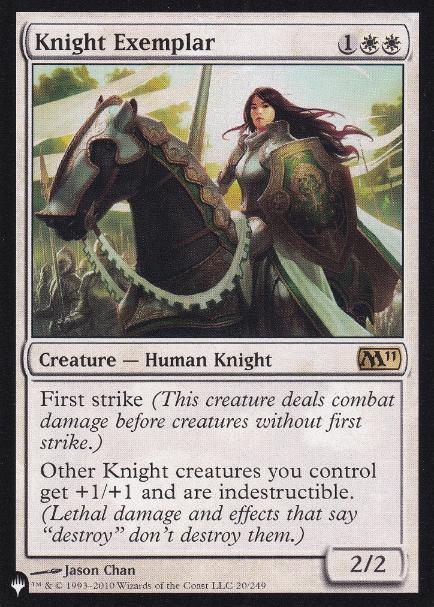 【ENG】《模範の騎士/Knight Exemplar》(M11)[PWシンボル付き再版]