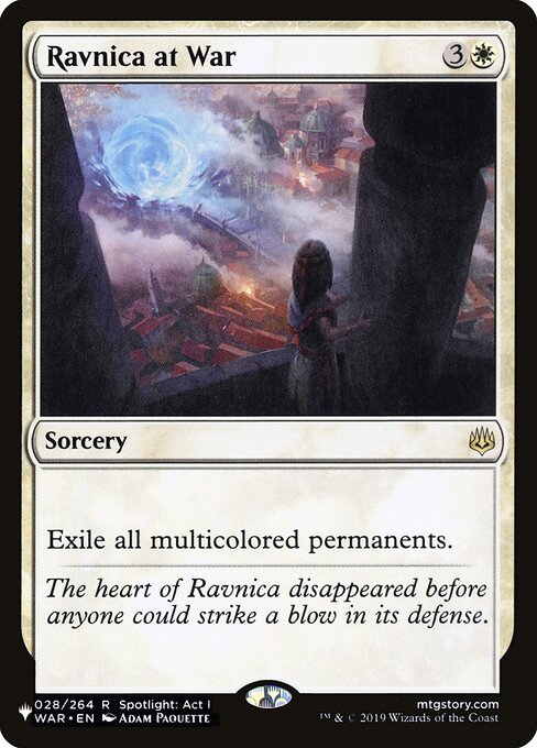 【ENG】《戦乱のラヴニカ/Ravnica at War》[PWシンボル付き再版]