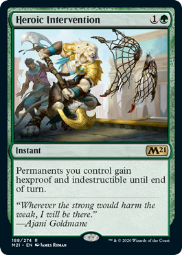 【ENG】【Foil】《英雄的介入/Heroic Intervention》[M21]