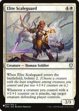 【ENG】《鱗衛兵の精鋭/Elite Scaleguard》[PWシンボル付き再版]