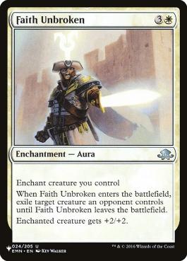 【ENG】《揺るぎない信仰/Faith Unbroken》[PWシンボル付き再版]
