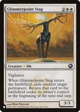 【ENG】《微光角の鹿/Glimmerpoint Stag》[PWシンボル付き再版]