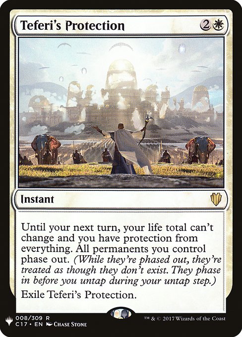 【ENG】《テフェリーの防御/Teferi's Protection》[PWシンボル付き再版]