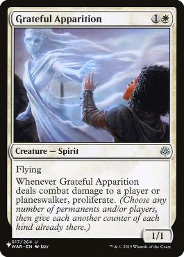 【ENG】《奉謝の亡霊/Grateful Apparition》[PWシンボル付き再版]