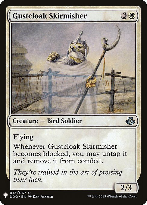 【ENG】《疾風衣の散兵/Gustcloak Skirmisher》[PWシンボル付き再版]