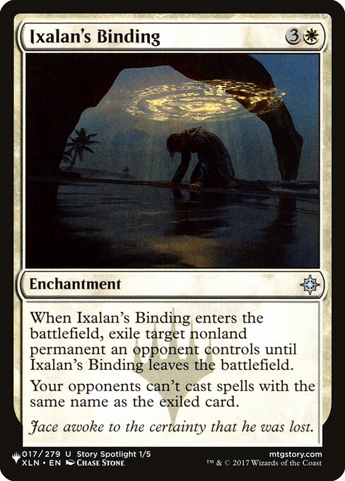 【ENG】《イクサランの束縛/Ixalan's Binding》[PWシンボル付き再版]