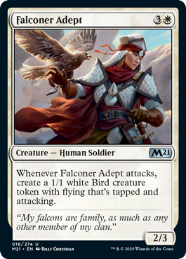 【ENG】《隼使いの達人/Falconer Adept》[M21]