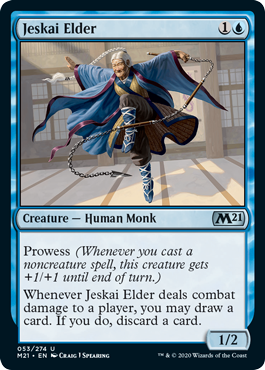 【ENG】《ジェスカイの長老/Jeskai Elder》[M21]
