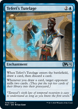 【ENG】《テフェリーの後見/Teferi's Tutelage》[M21]