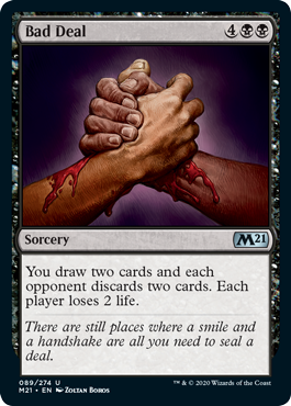 【ENG】【Foil】《悪い取引/Bad Deal》[M21]