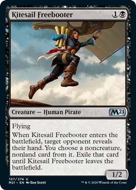 【ENG】【Foil】《帆凧の掠め盗り/Kitesail Freebooter》[M21]
