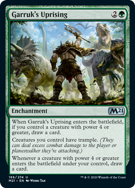 【ENG】《ガラクの蜂起/Garruk's Uprising》[M21]