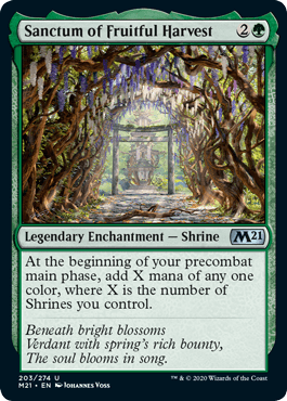 【ENG】《豊かな実りの聖域/Sanctum of Fruitful Harvest》[M21]