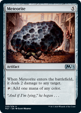 【ENG】【Foil】《隕石/Meteorite》[M21]