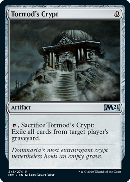 【ENG】【Foil】《トーモッドの墓所/Tormod's Crypt》[M21]