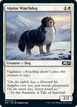 【ENG】【Foil】《高山の番犬/Alpine Watchdog》[M21]