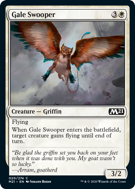 【ENG】【Foil】《強風の急襲者/Gale Swooper》[M21]