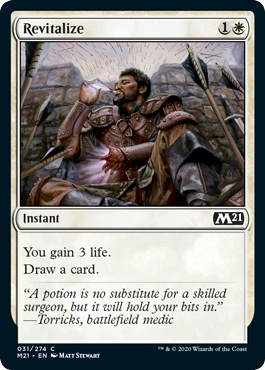 【ENG】【Foil】《活力回復/Revitalize》[M21]
