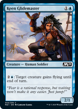 【ENG】【Foil】《厳しい滑空指導員/Keen Glidemaster》[M21]