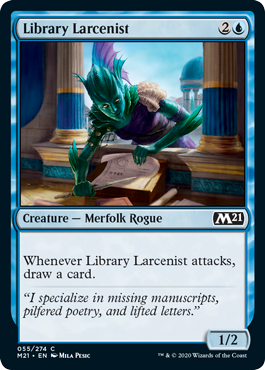 【ENG】【Foil】《書庫泥棒/Library Larcenist》[M21]