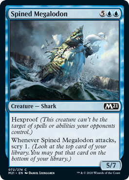 【ENG】【Foil】《有刺メガロドン/Spined Megalodon》[M21]