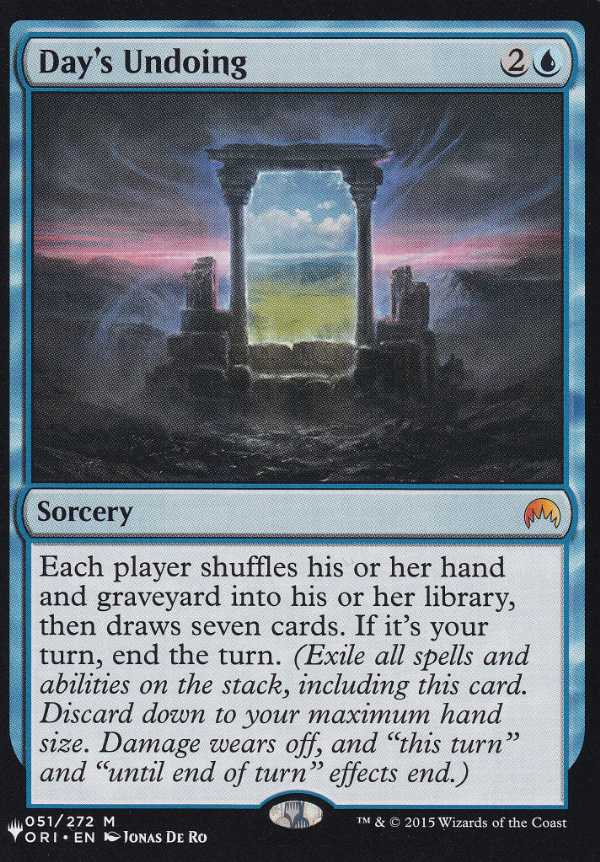 【ENG】《一日のやり直し/Day's Undoing》[PWシンボル付き再版]