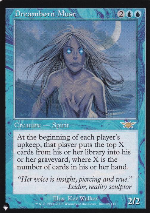 【ENG】《夢生まれの詩神/Dreamborn Muse》[PWシンボル付き再版]