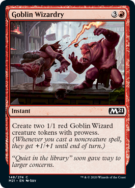 【ENG】【Foil】《ゴブリンの魔術/Goblin Wizardry》[M21]