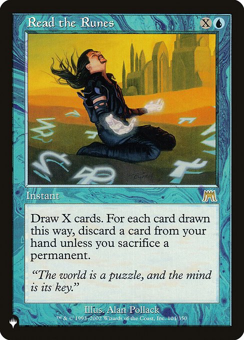 【ENG】《ルーンの解読/Read the Runes》[PWシンボル付き再版]
