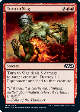 【ENG】【Foil】《金屑化/Turn to Slag》[M21]