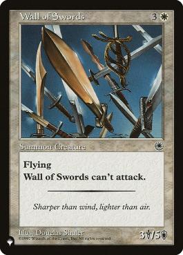 【ENG】《剣の壁/Wall of Swords》[PWシンボル付き再版]