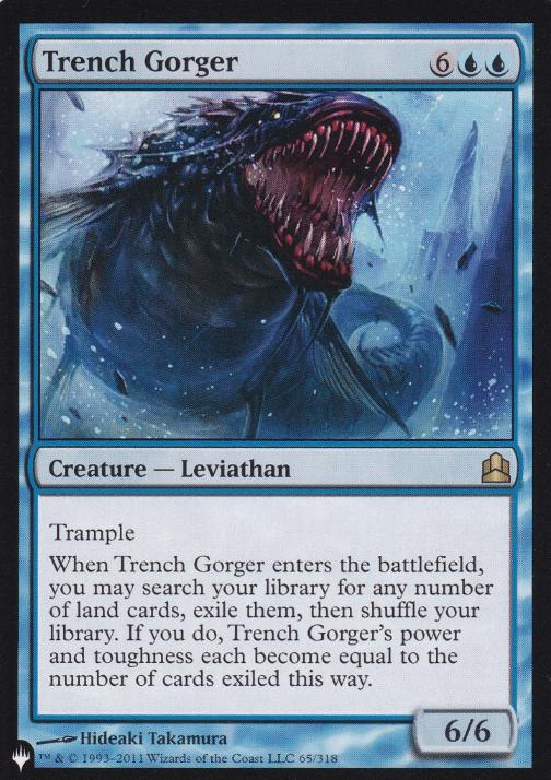 【ENG】《海溝喰らい/Trench Gorger》[PWシンボル付き再版]