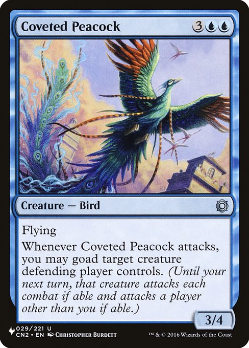 【ENG】《切望の孔雀/Coveted Peacock》[PWシンボル付き再版]